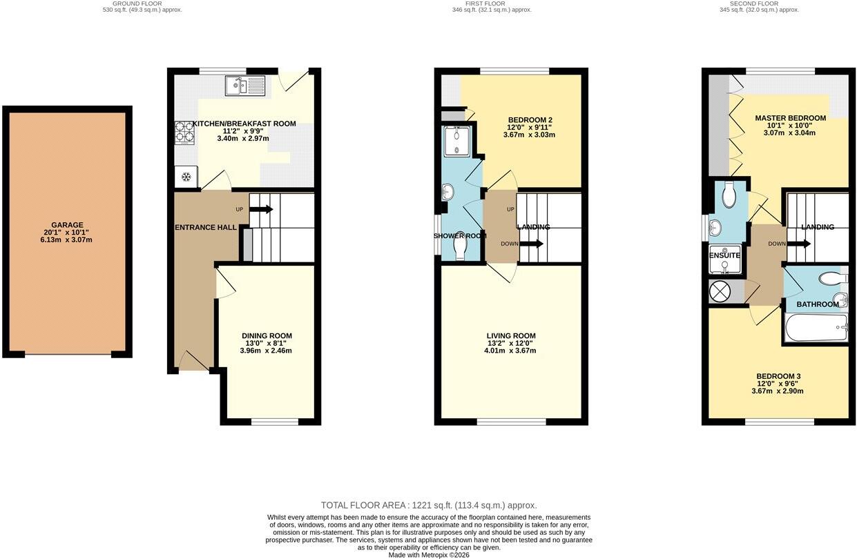 Cowdery Heights, Old Basing, Basingstoke, Hampshire, RG24 floorplan