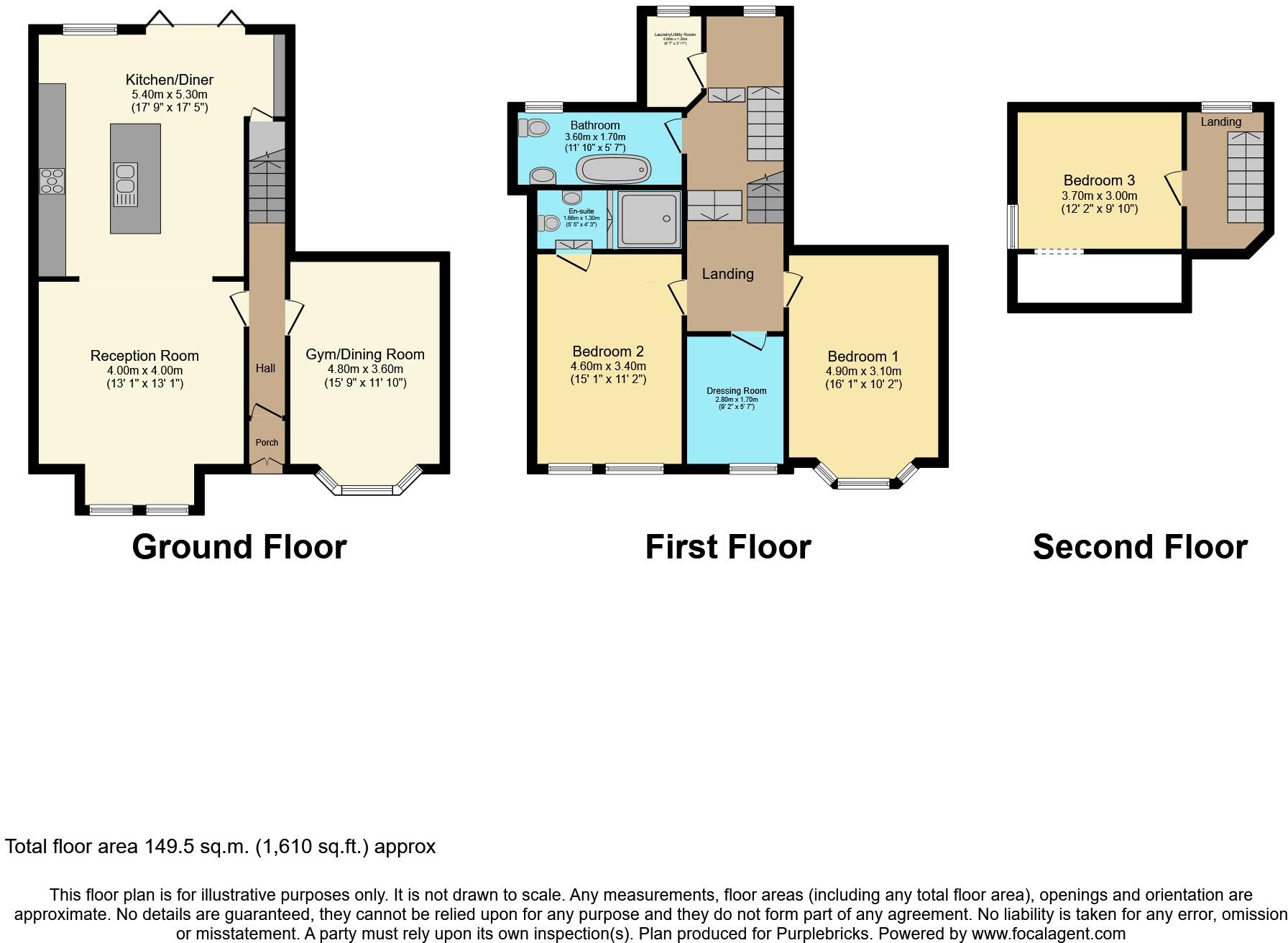 Cedar Street, Southport, PR8 floorplan