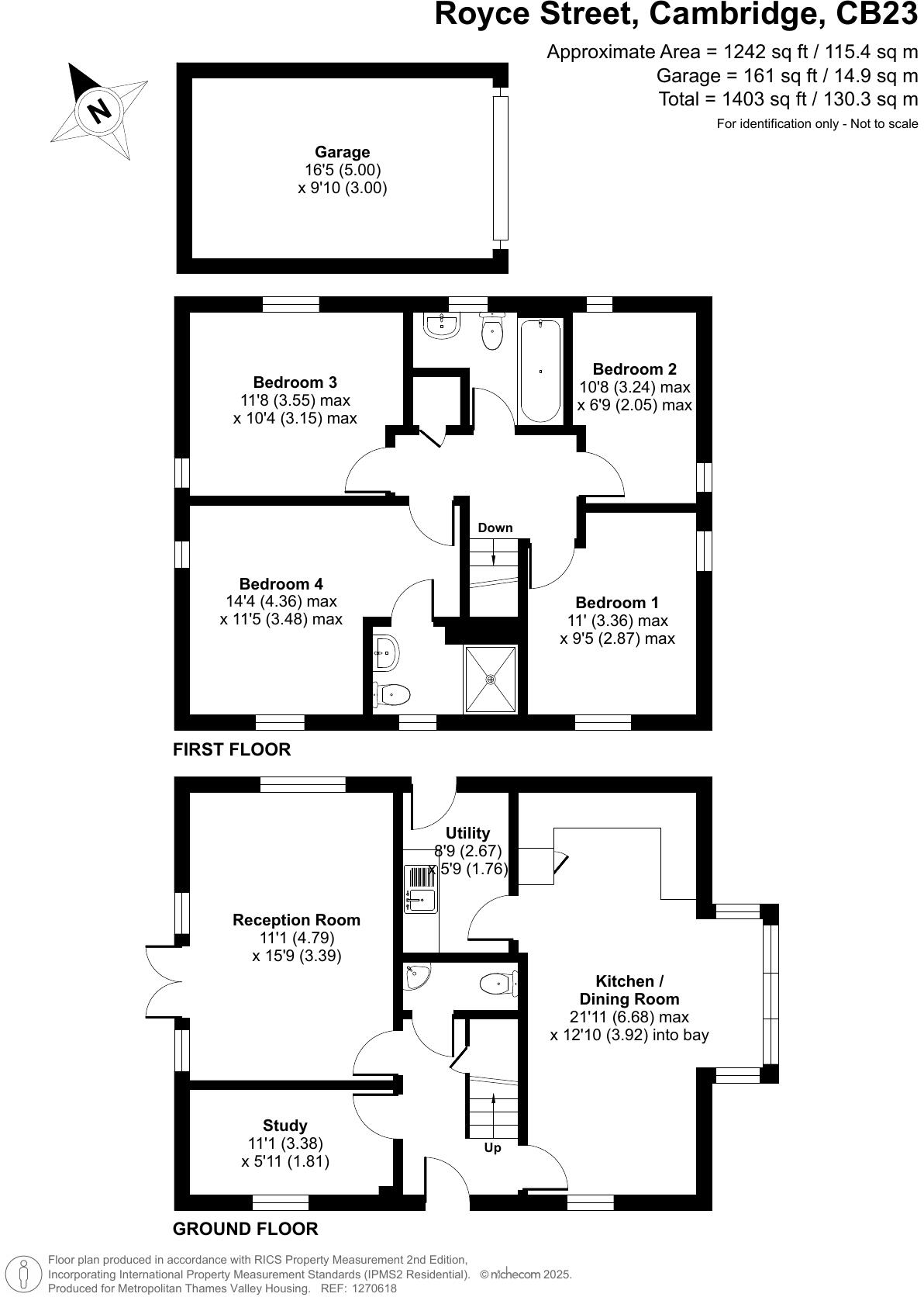 Royce Street, South Cambridgeshire, Cambridge, CB23 floorplan