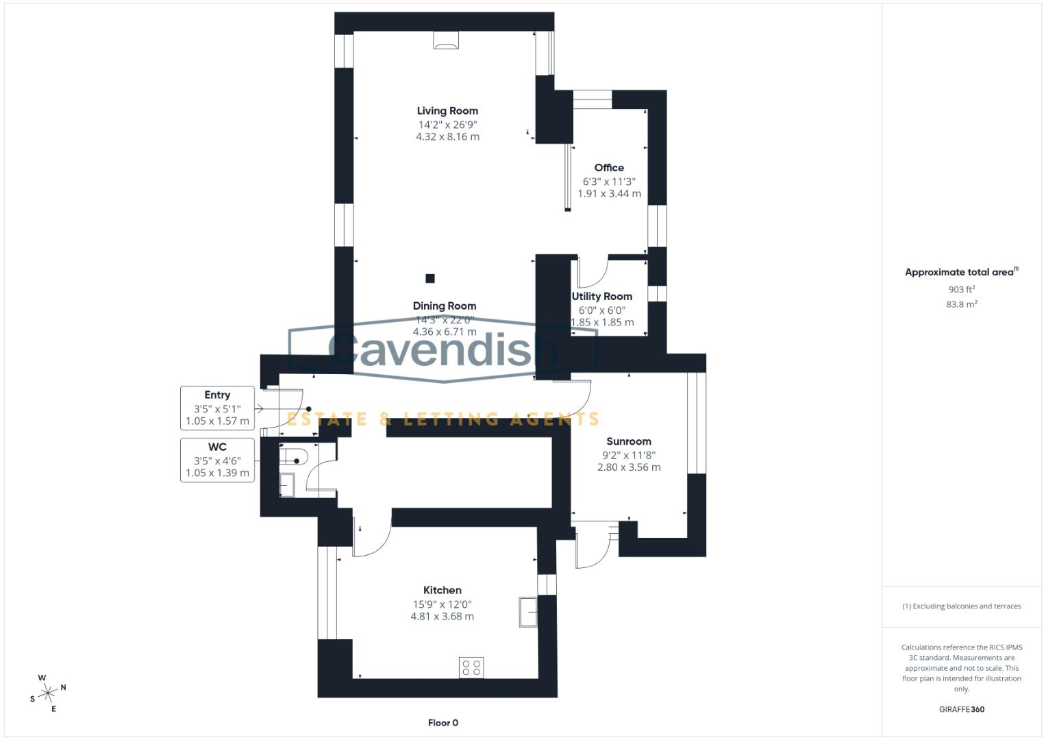 Maes Celyn, Northop, Mold floorplan