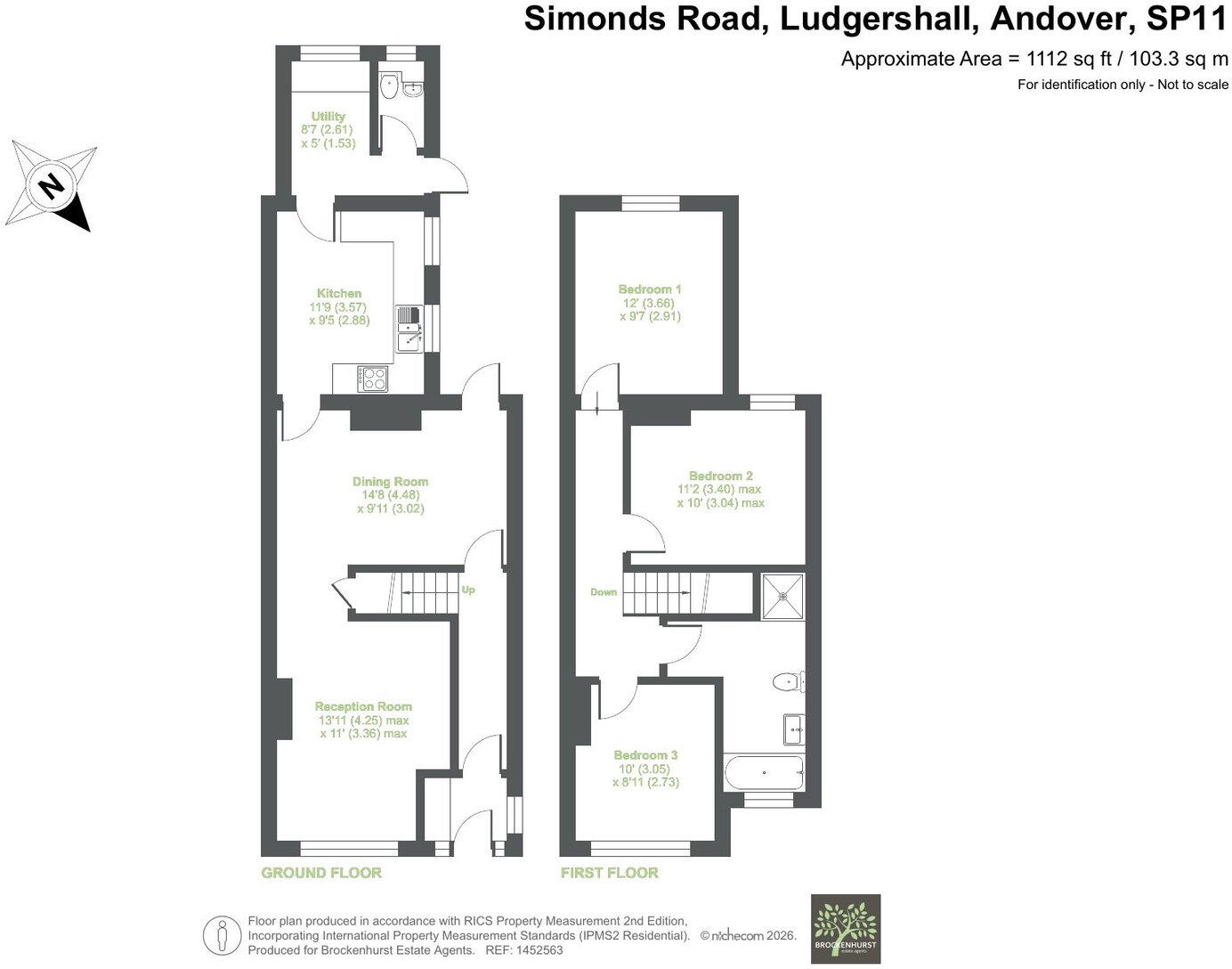 Ludgershall, SP11 9RH floorplan