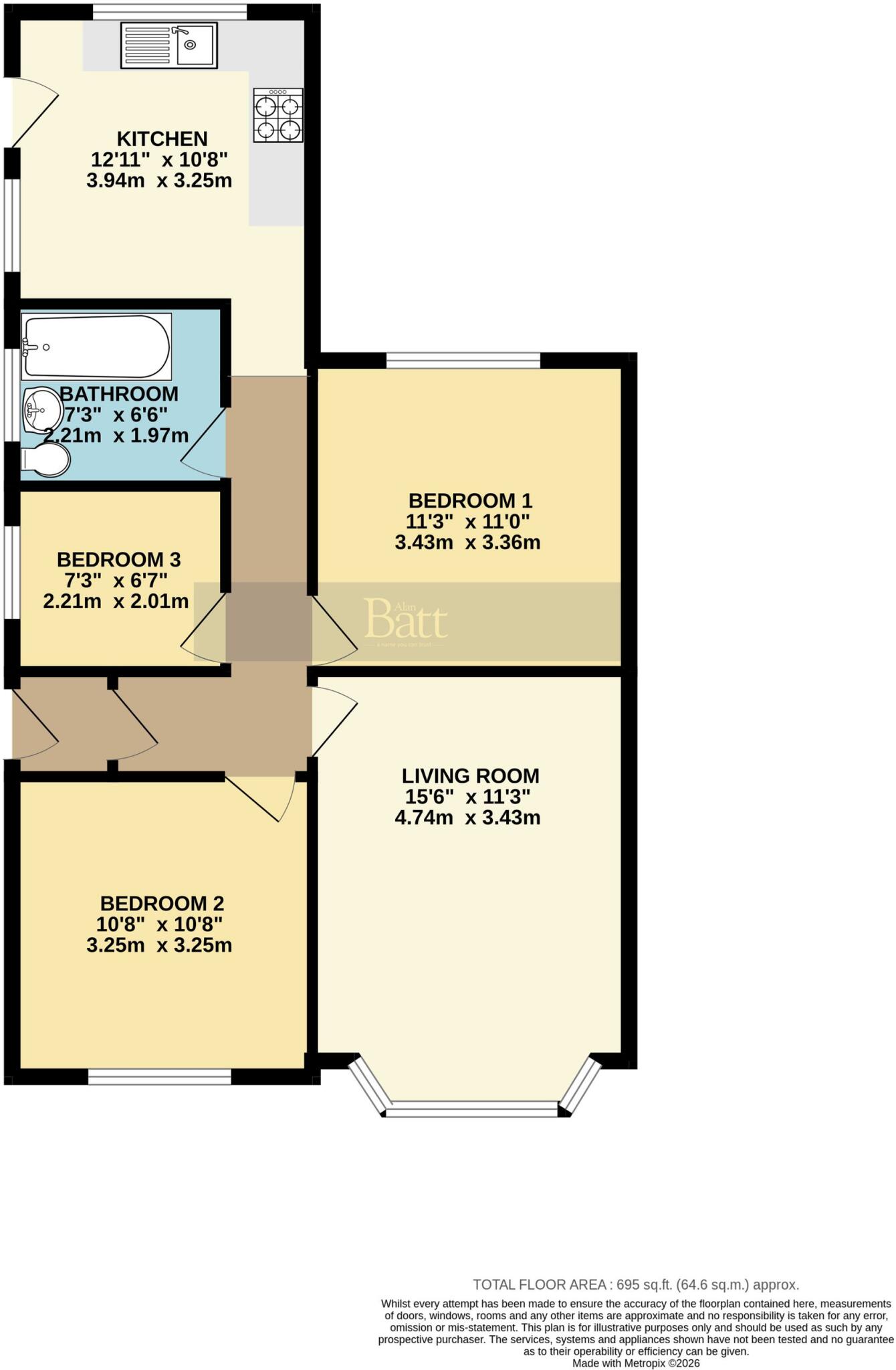 Coach House Drive, Shevington, WN6 floorplan