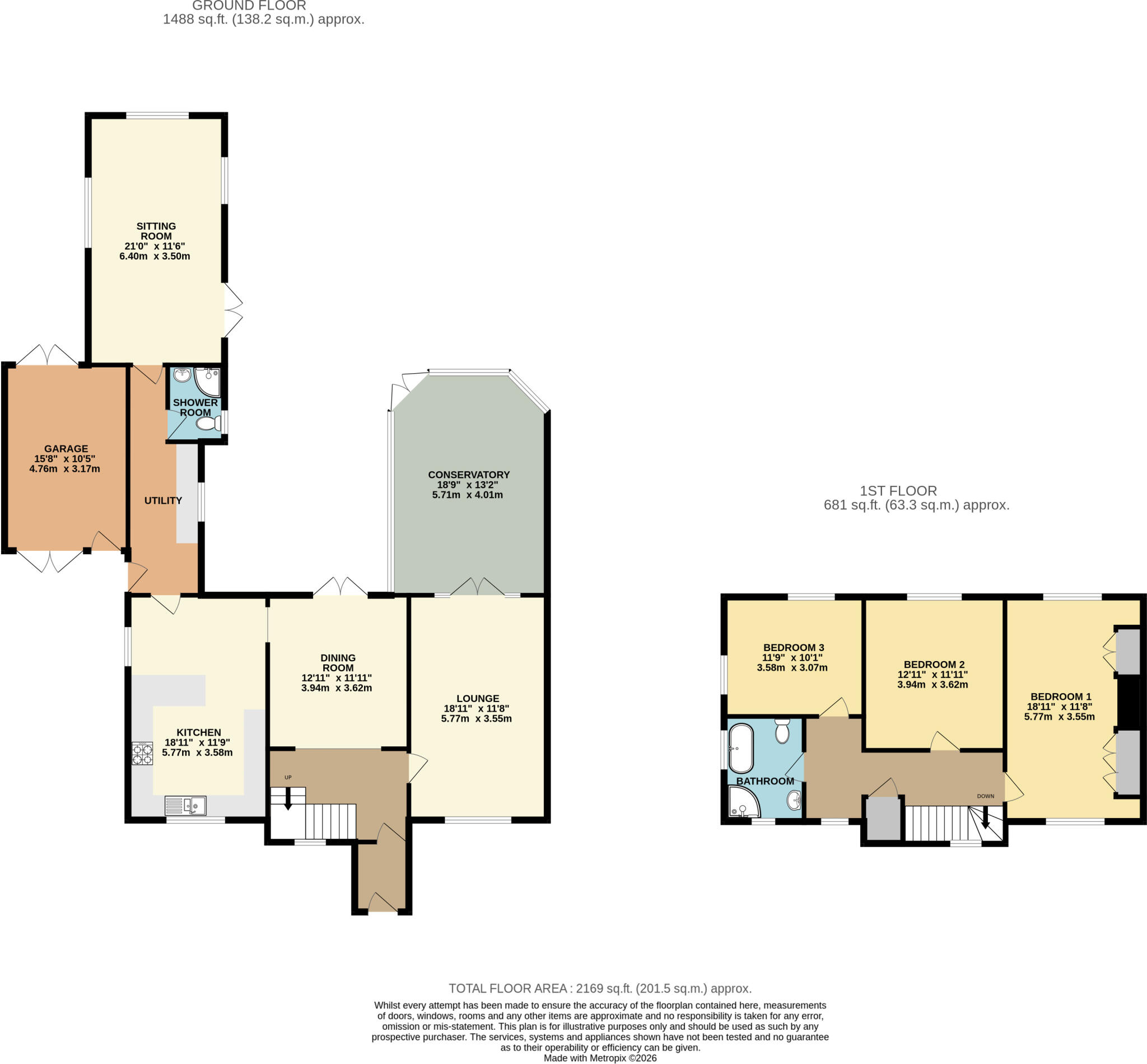 Wrawby Road, Brigg, Lincolnshire, DN20 floorplan