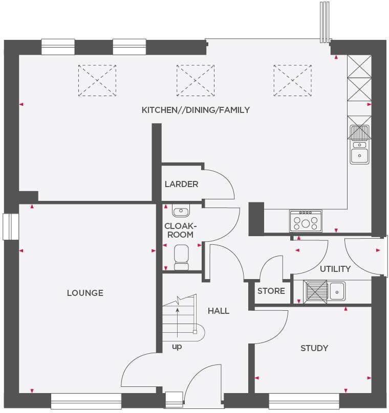 Off Great Stoke Way, Harry Stoke, 
Bristol,
BS34 floorplan