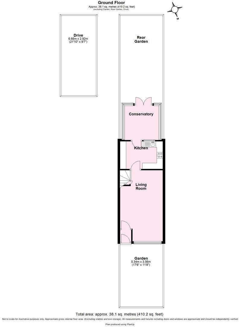 Eden Close, York floorplan