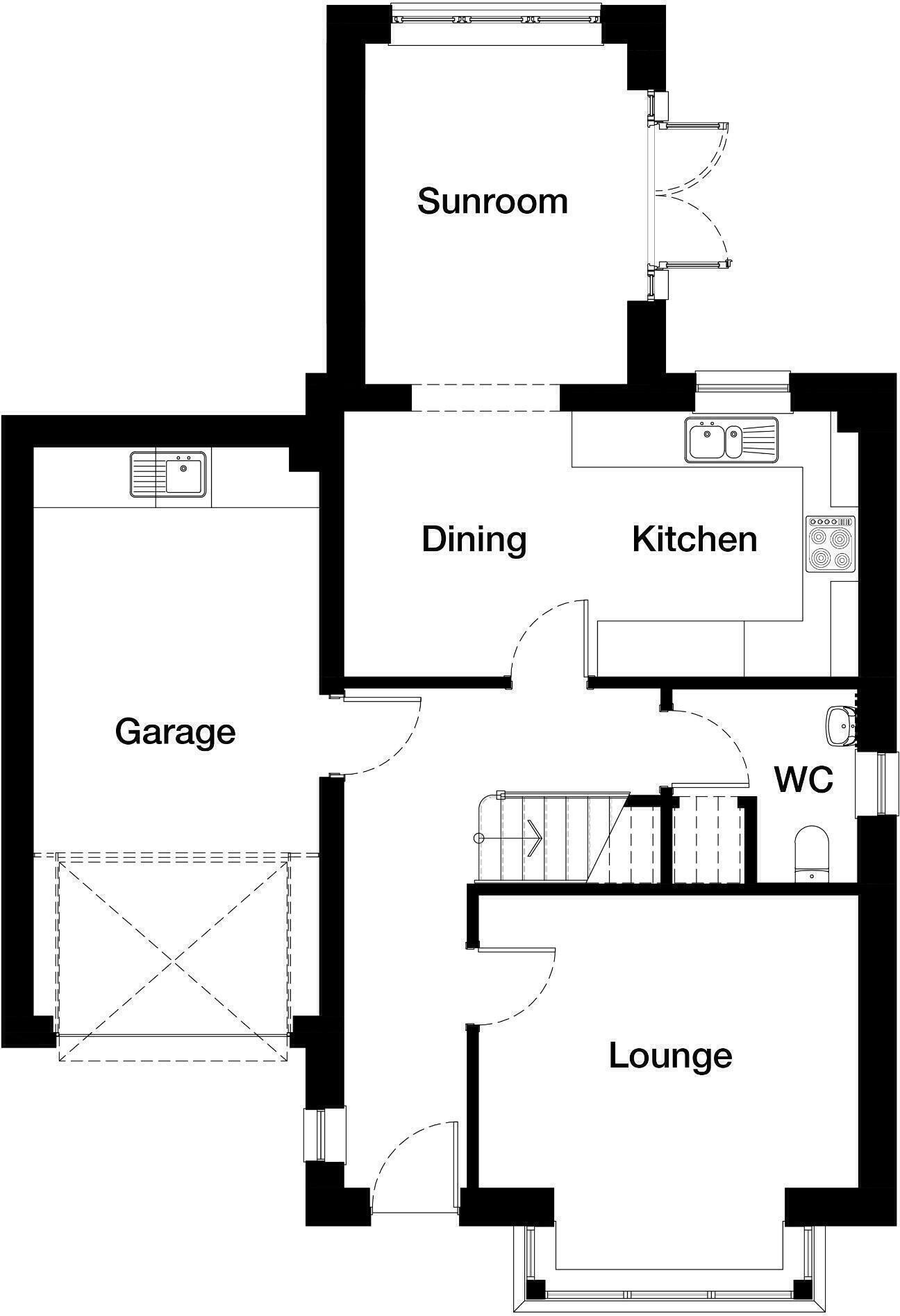 Off Barhill Road, 
Buckie,
AB56 5AD floorplan