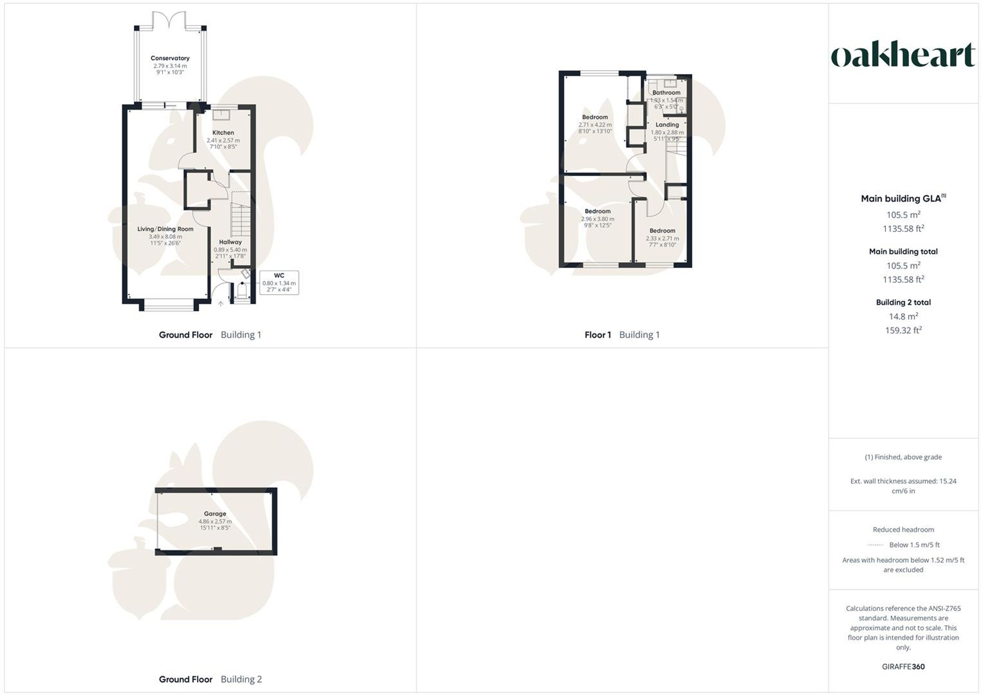 New Kiln Road, Colchester, CO3 floorplan