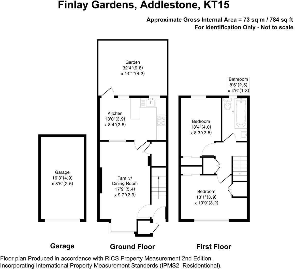 Finlay Gardens, Addlestone floorplan