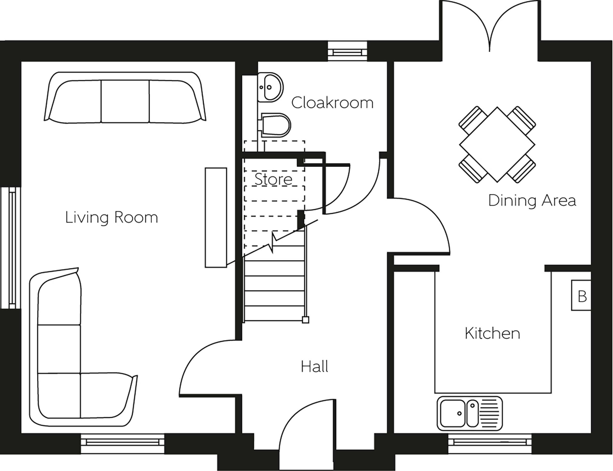 off Montgomerie Park Drive, 
Irvine,
Ayrshire
KA11 2FY floorplan