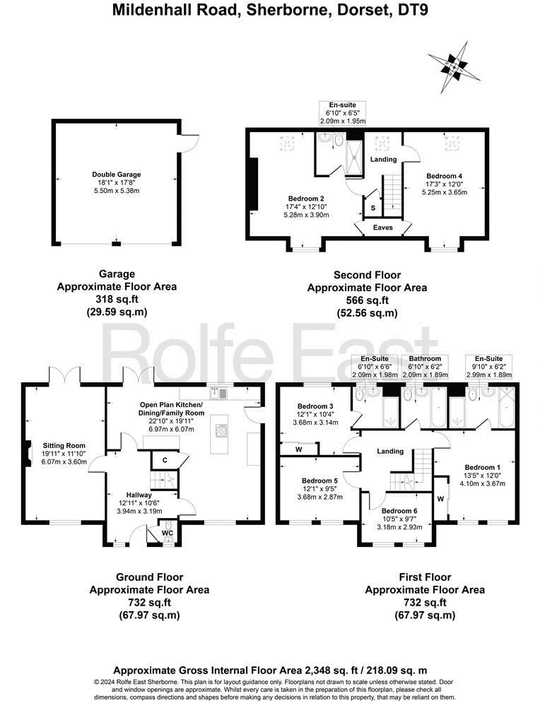 Mildenhall Road, Sherborne floorplan