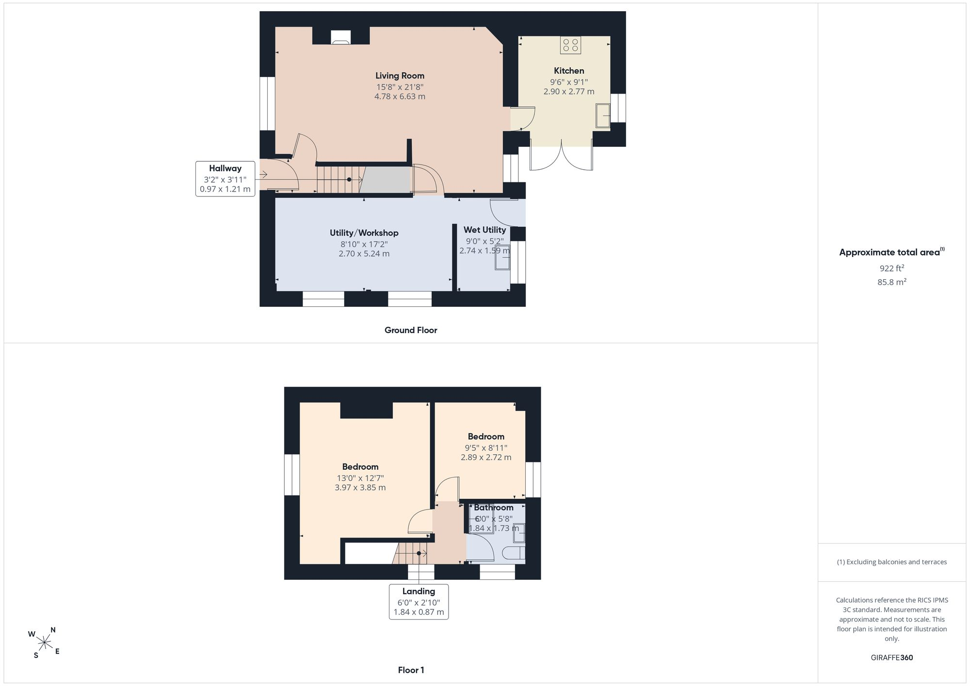 Leyland Road, Penwortham, PR1 floorplan