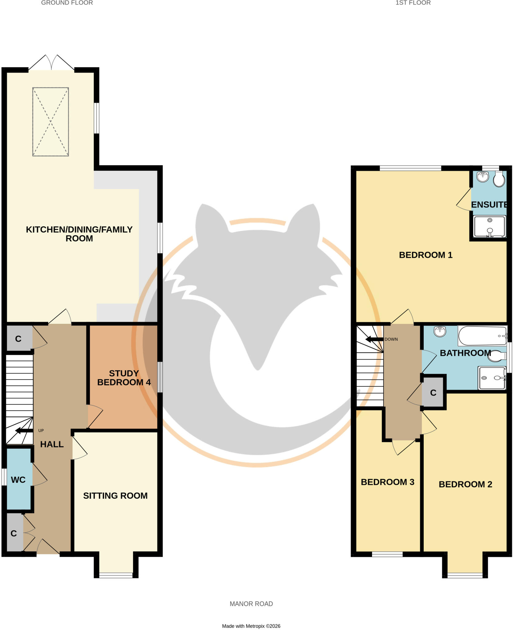 Manor Road, New Milton, Hampshire, BH25 floorplan