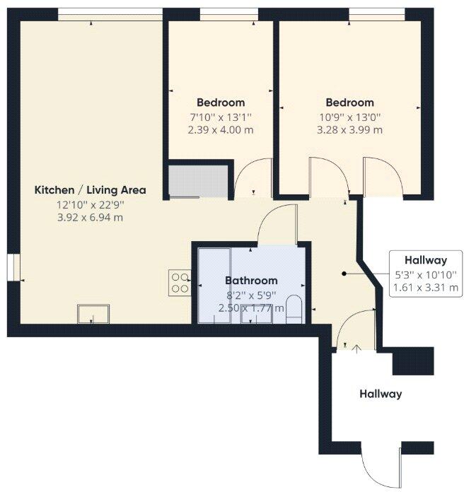 North Central, 9 Dyche Street, Manchester, M4 floorplan