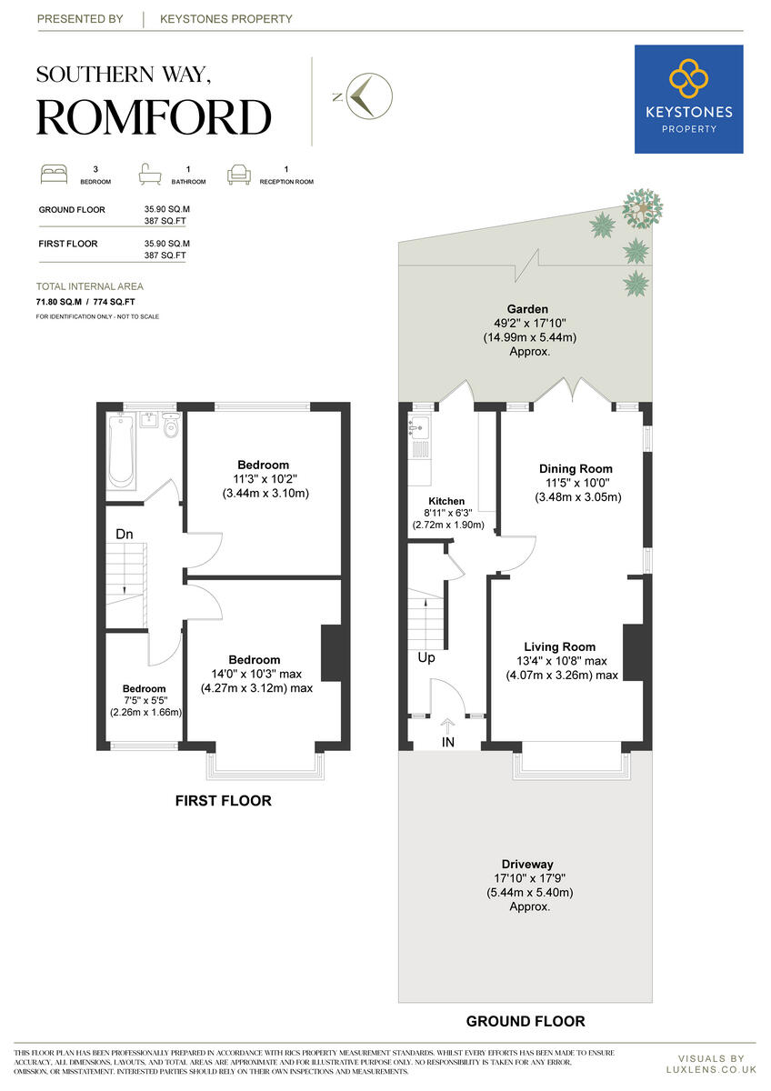 Southern Way, Romford, RM7 floorplan