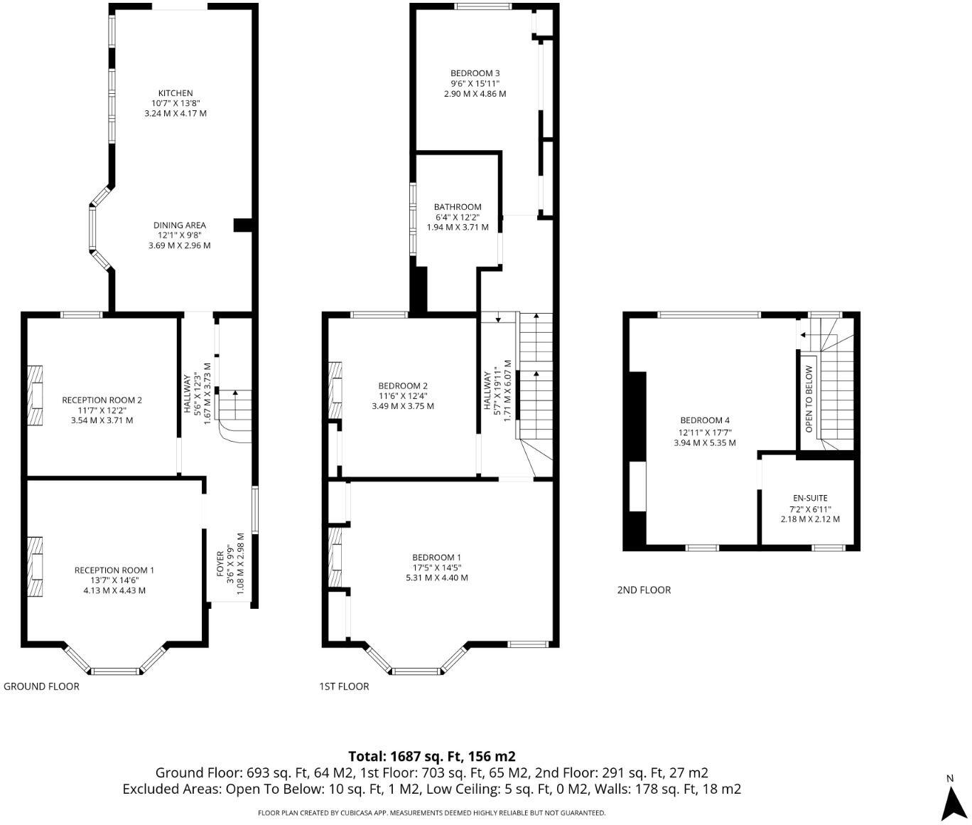 Myddleton Road, N22 floorplan
