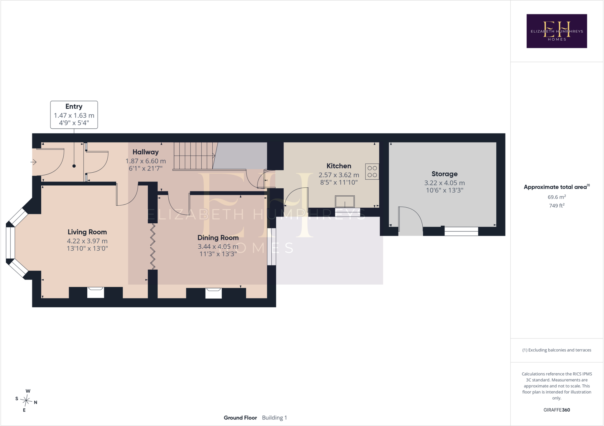 Panhaven Road, Amble, Morpeth, Northumberland floorplan