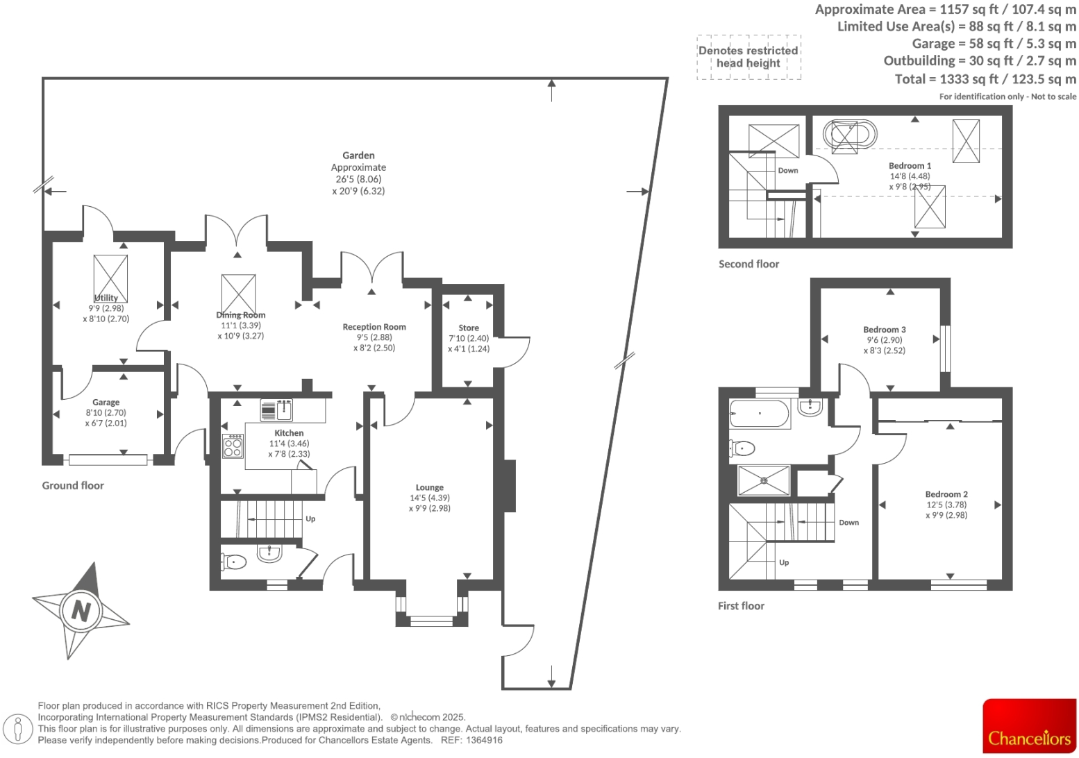 Hunts Close, Stonesfield, Witney floorplan