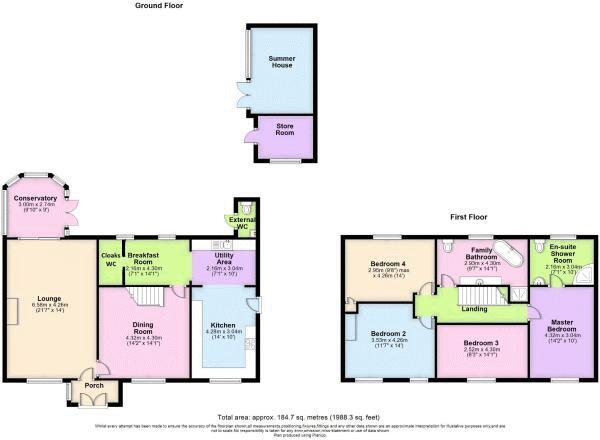 Hayes Row, Lowton, WA3 1DL floorplan