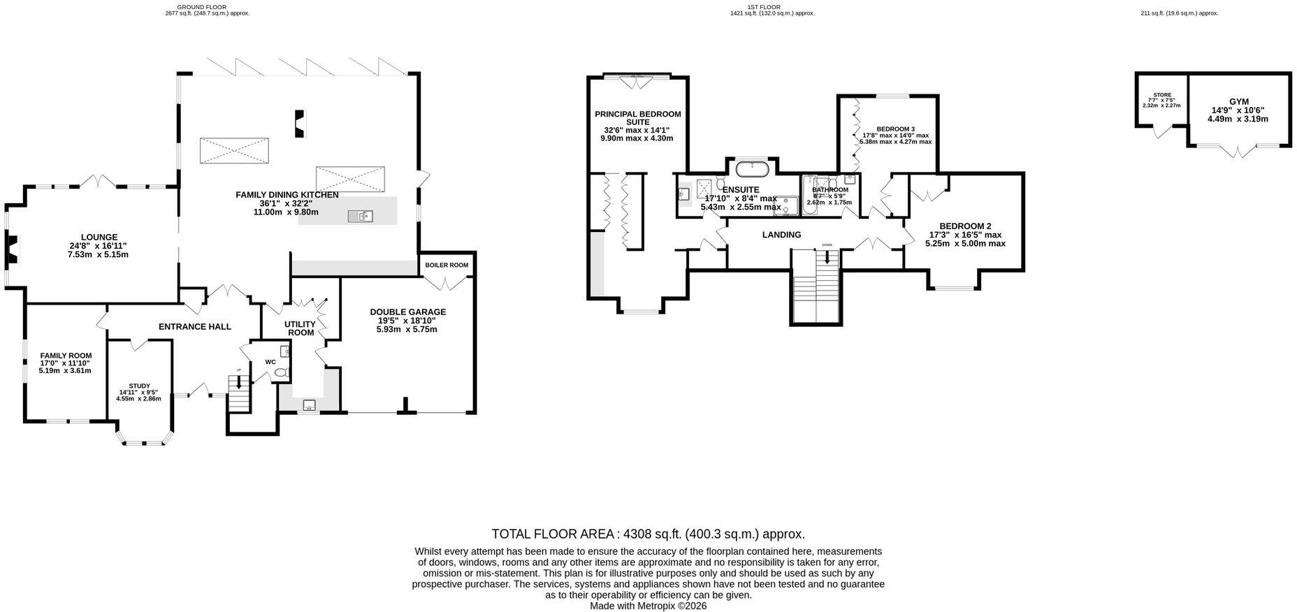 Withinlee Road, Mottram St. Andrew, SK10 floorplan