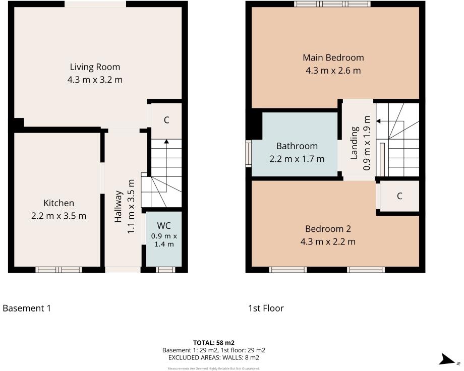 Westmorland Road, Redcar, North Yorkshire floorplan
