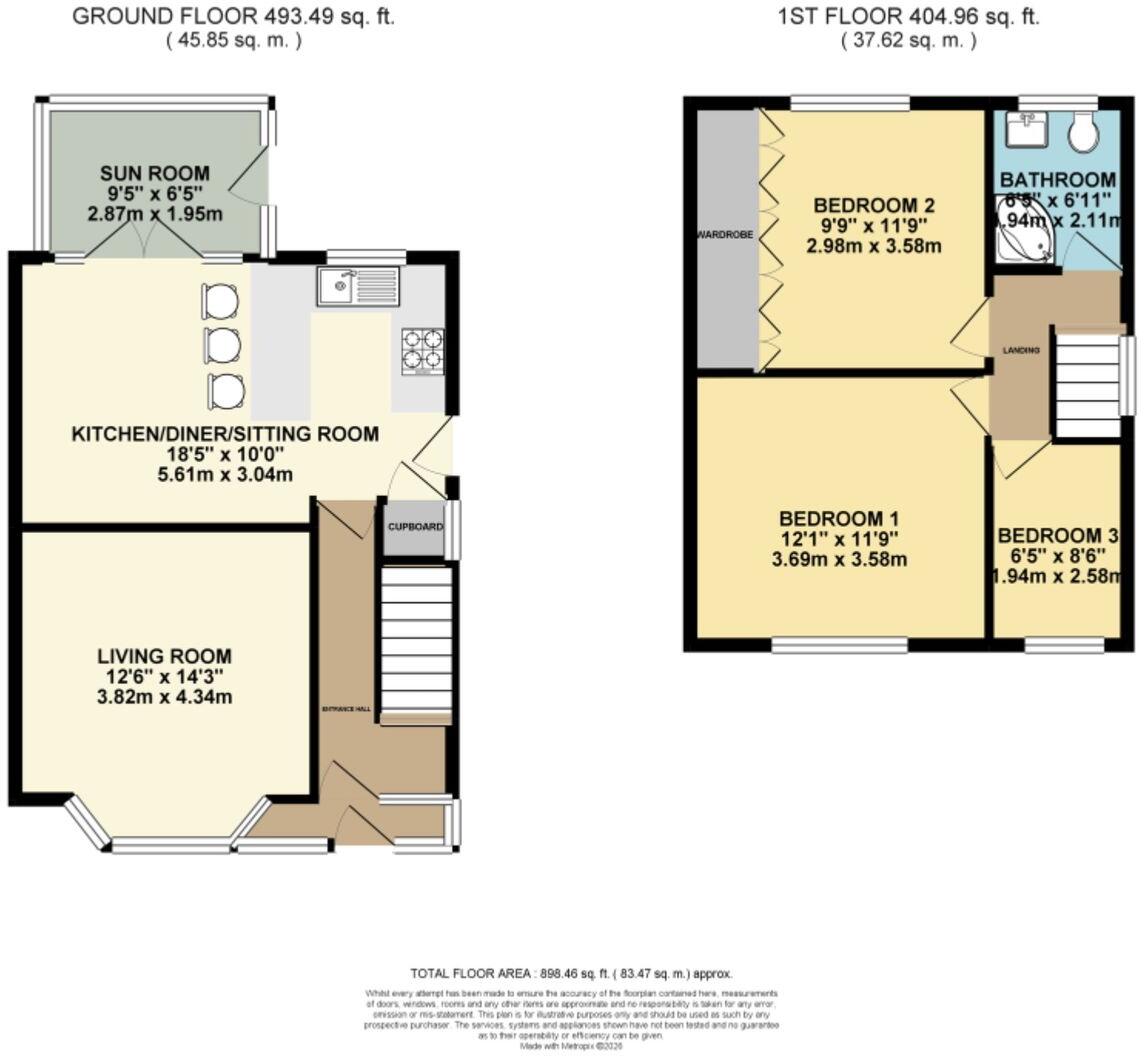 Trenance Drive, Shipley, BD18 floorplan