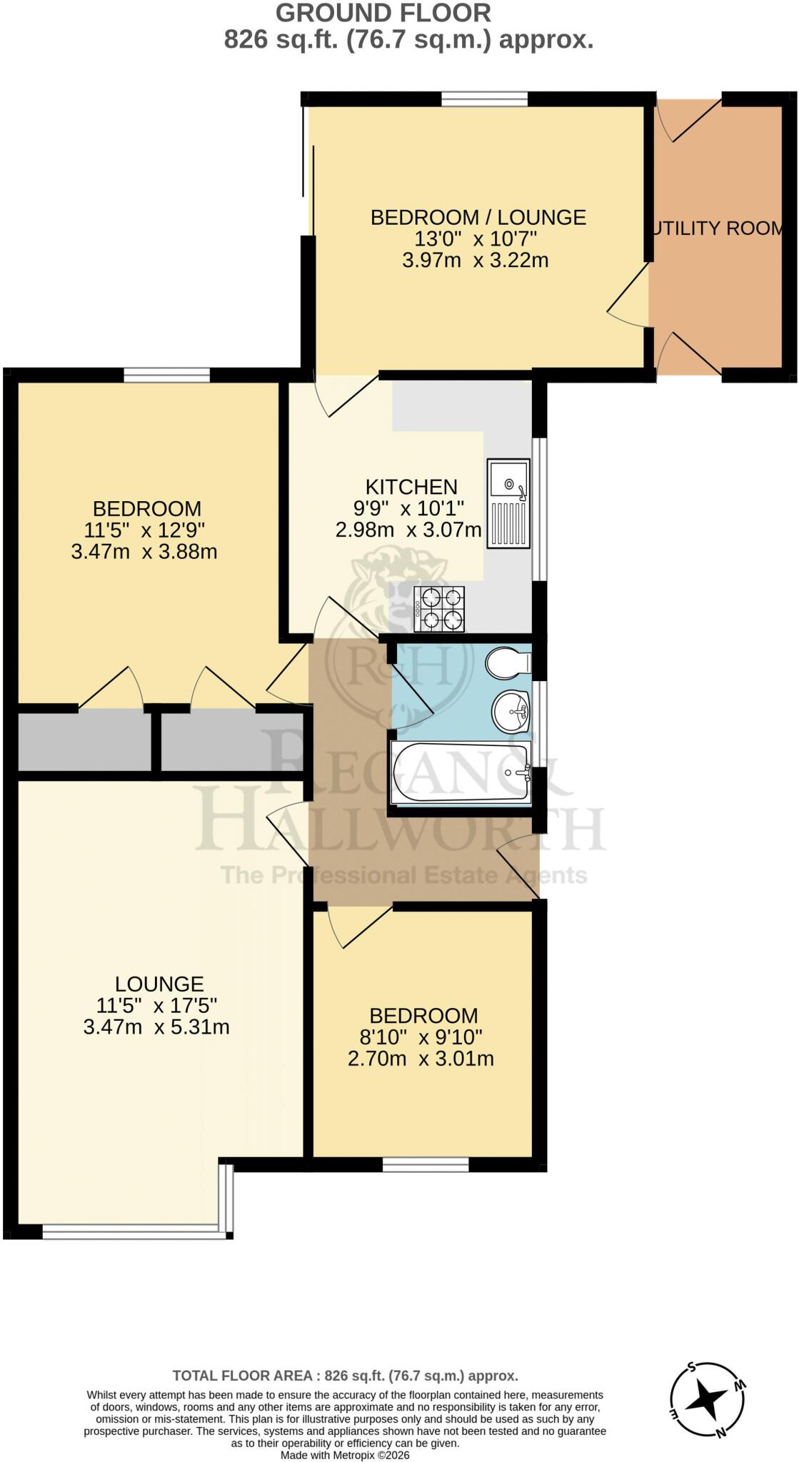 Hope Street, Aspull, WN2 1QH floorplan