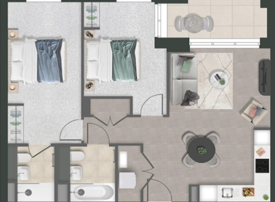 Linear Place, Wandsworth, London floorplan