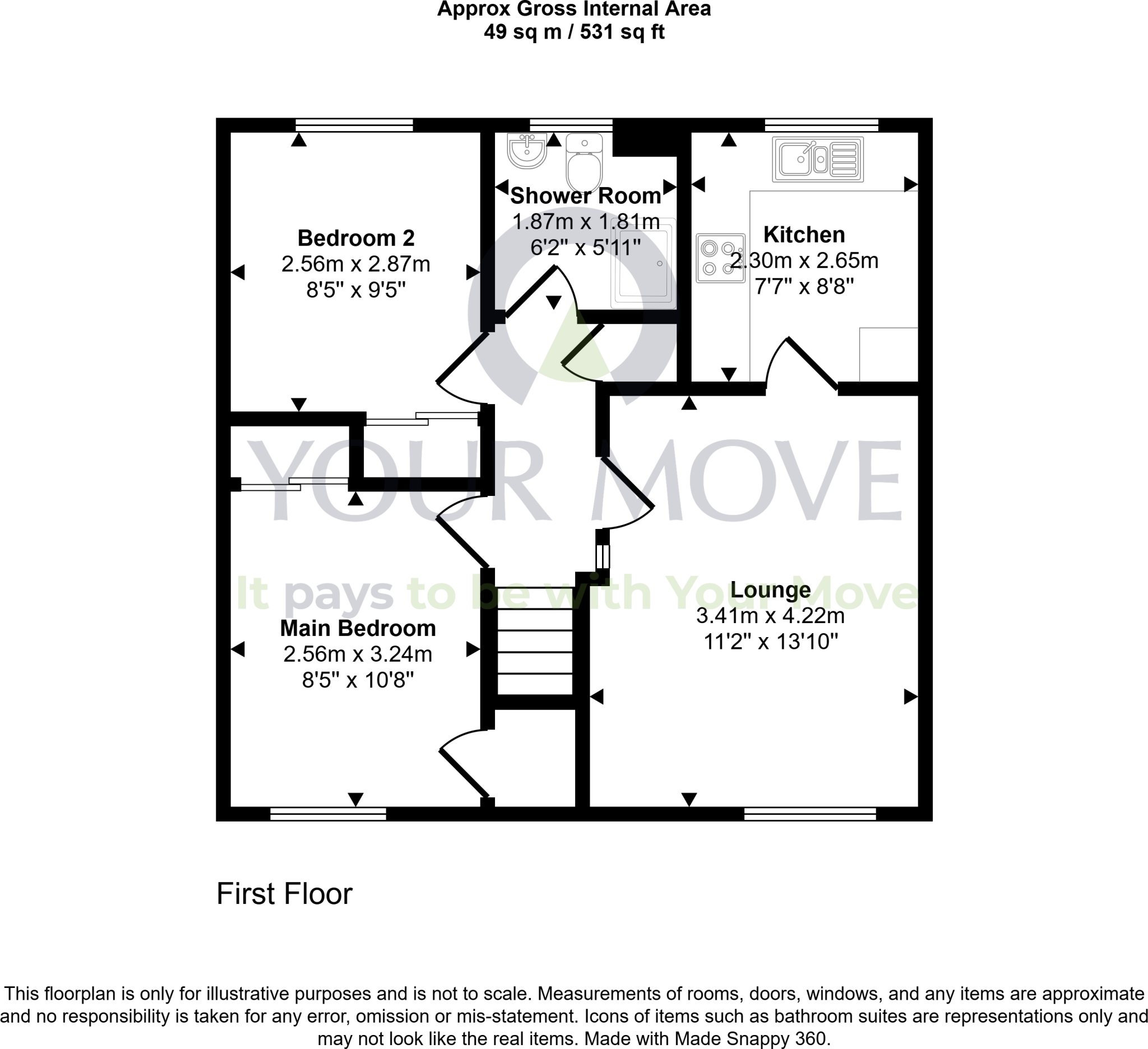 Lawrence Street, Kelty, Fife, KY4 floorplan