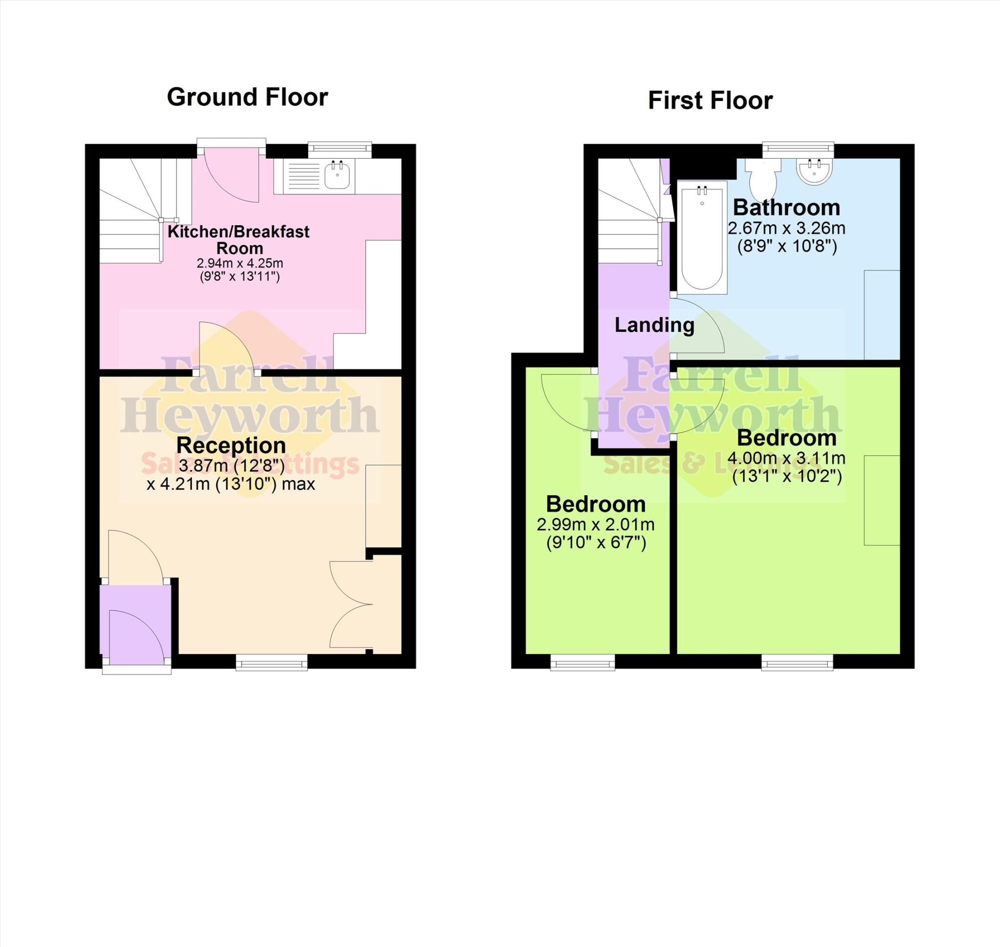Wellfield Road, Preston floorplan