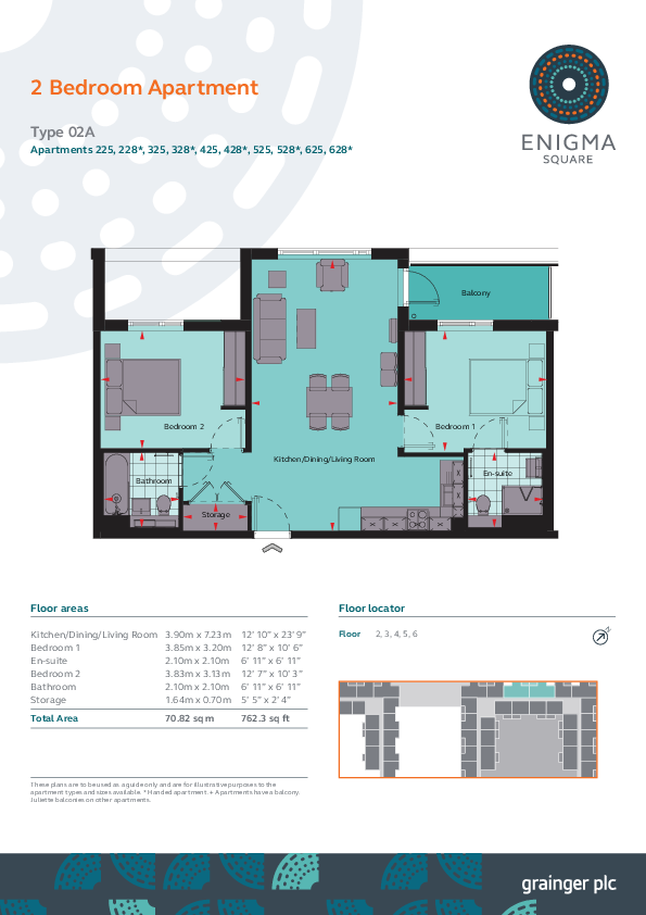 Enigma Square, Milton Keynes Milton Keynes MK9 floorplan