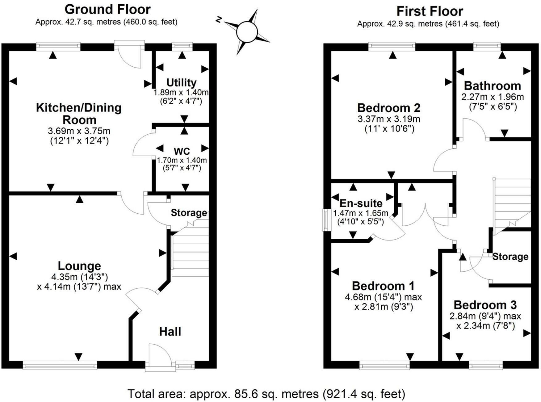 Overton Green, Frodsham, WA6 floorplan