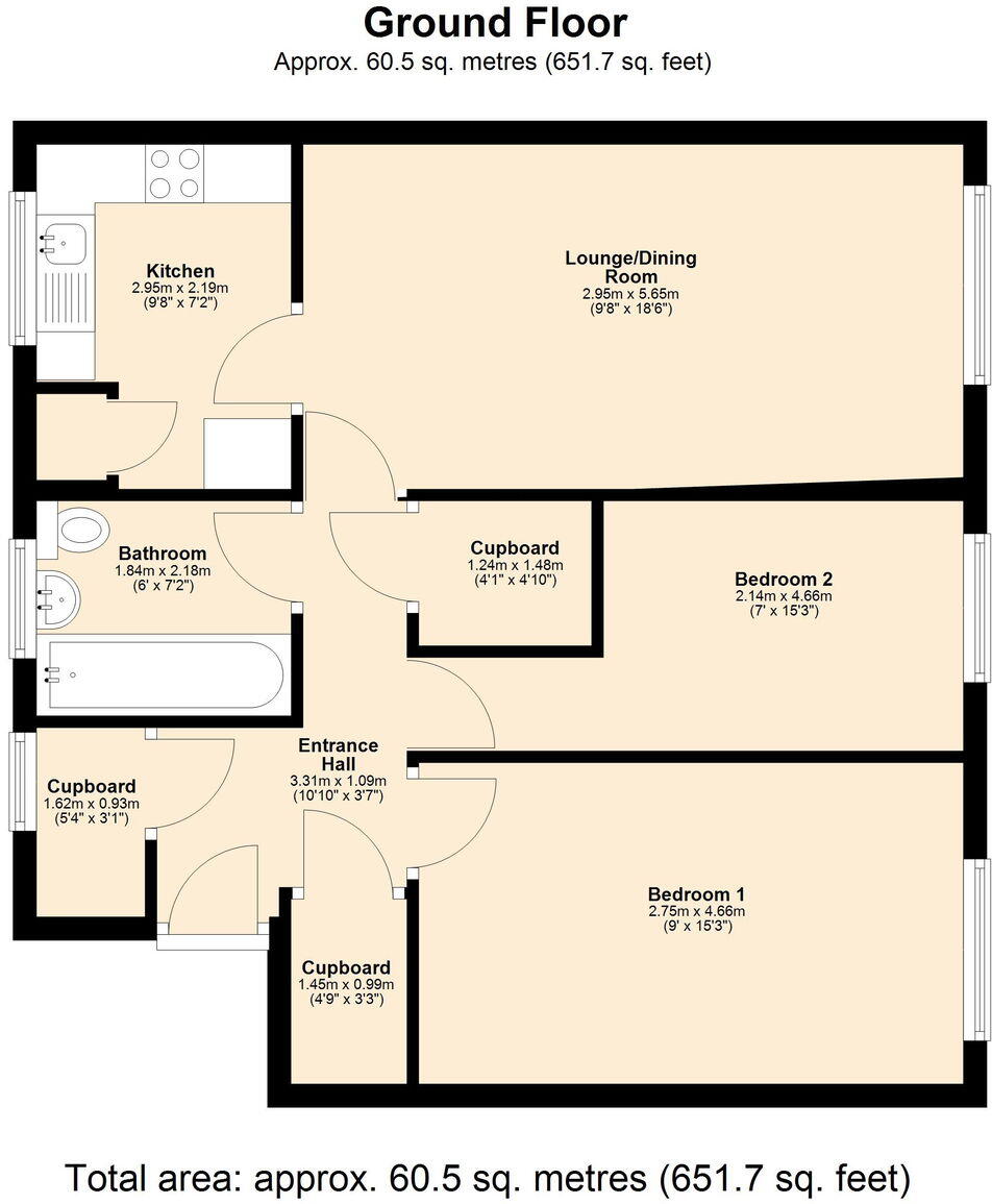 Colinton, Skelmersdale, WN8 9AE floorplan