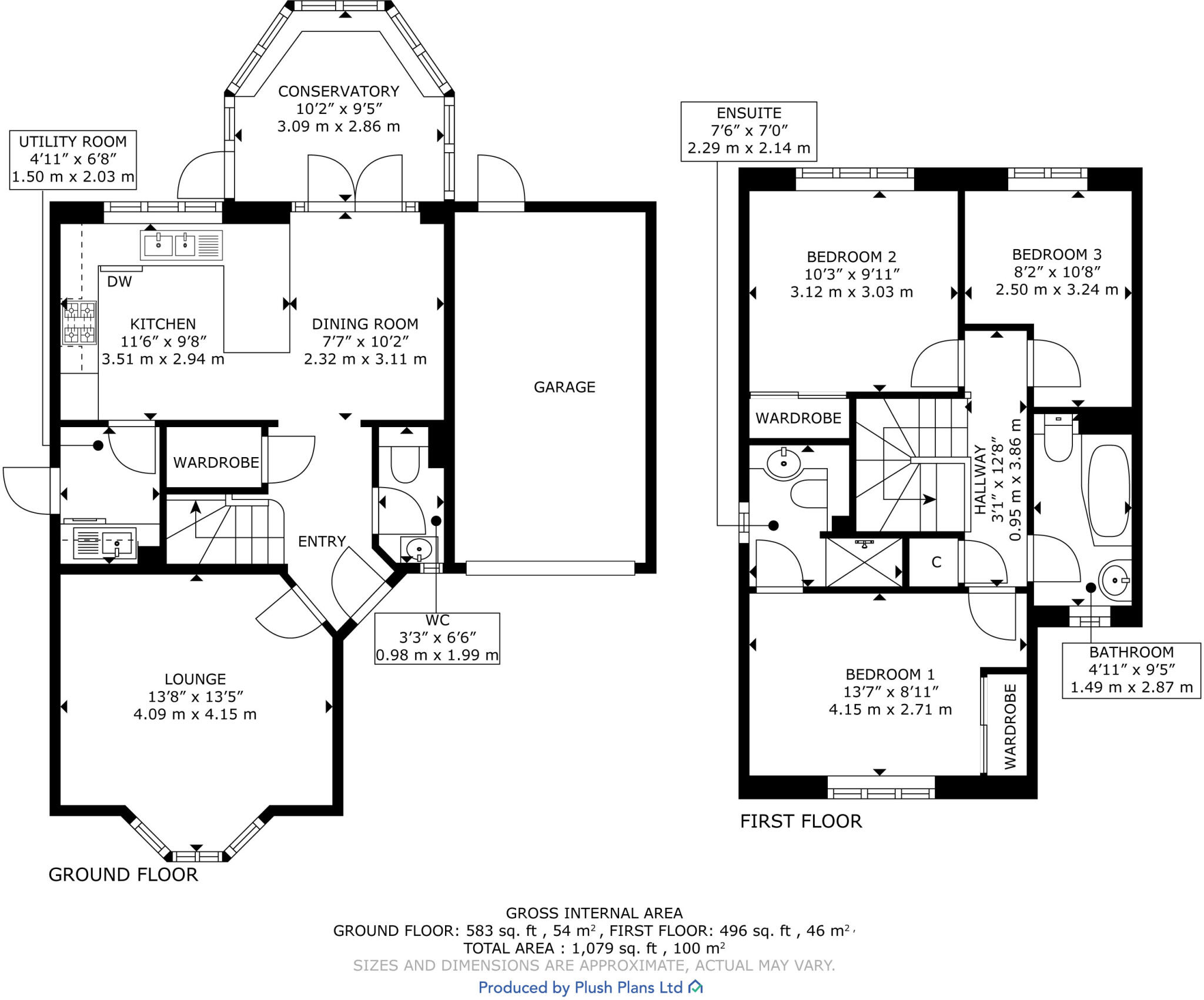 19 Lochranza Drive, East Kilbride, Glasgow, G75 9NB floorplan
