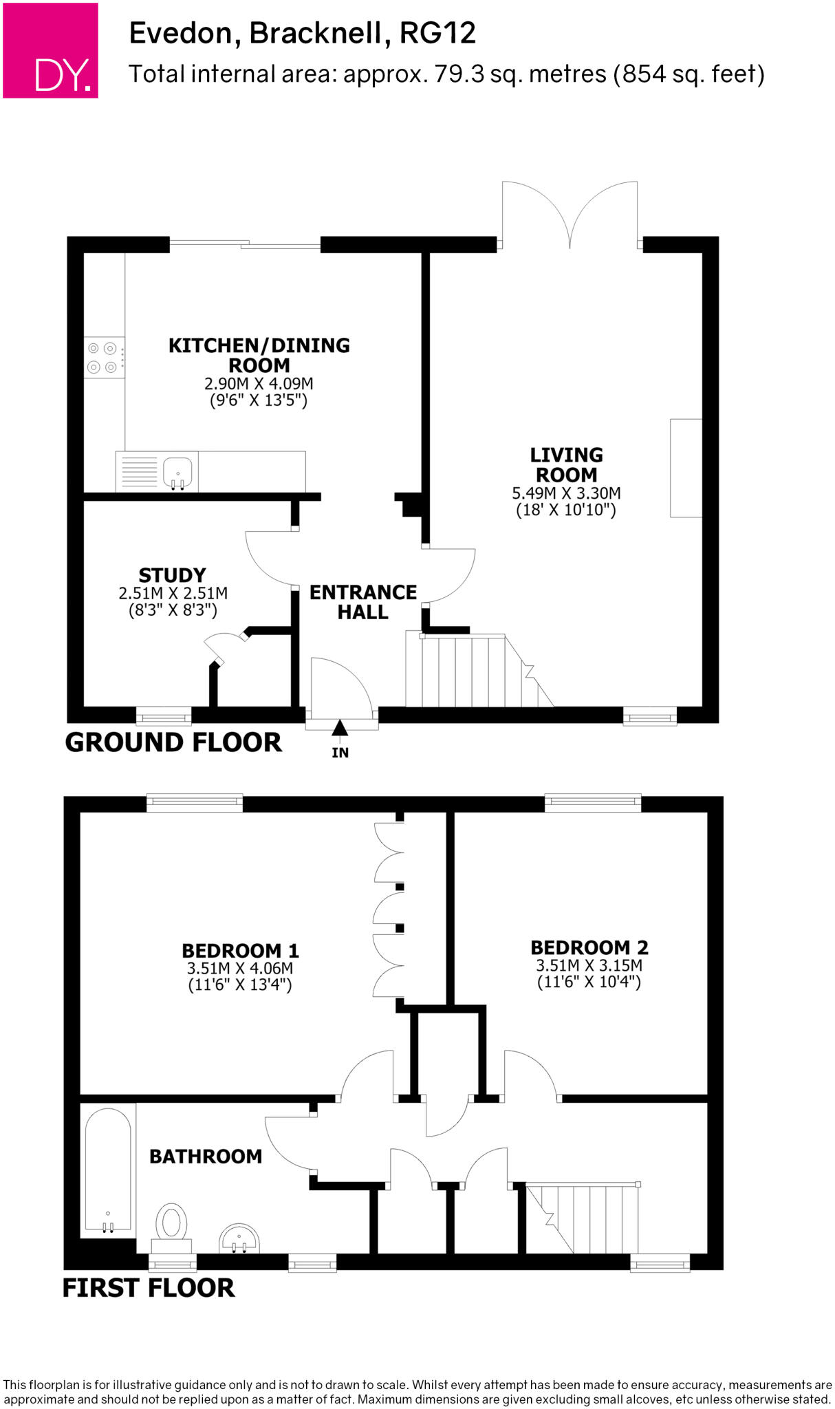 Evedon, Bracknell, Berkshire, RG12 floorplan