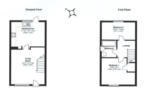 Doddenhill Close, Saffron Walden, Essex, CB10 floorplan