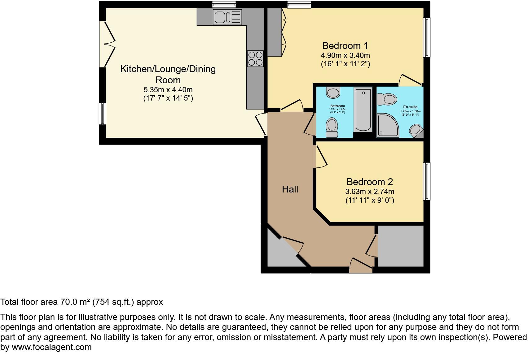 Birchin Bank, Barnsley, S74 floorplan