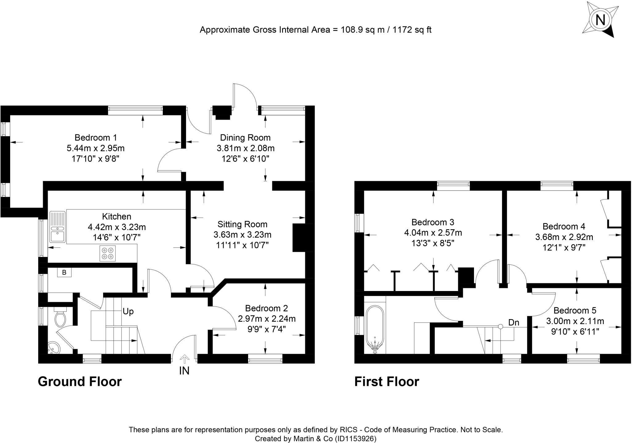 Stanmore Lane floorplan