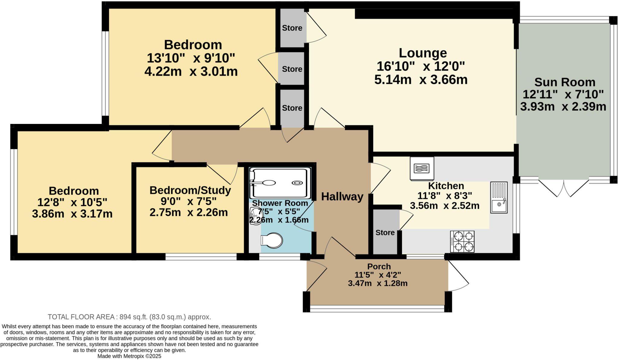 Highgate Road, Whitstable, Kent, CT5 floorplan
