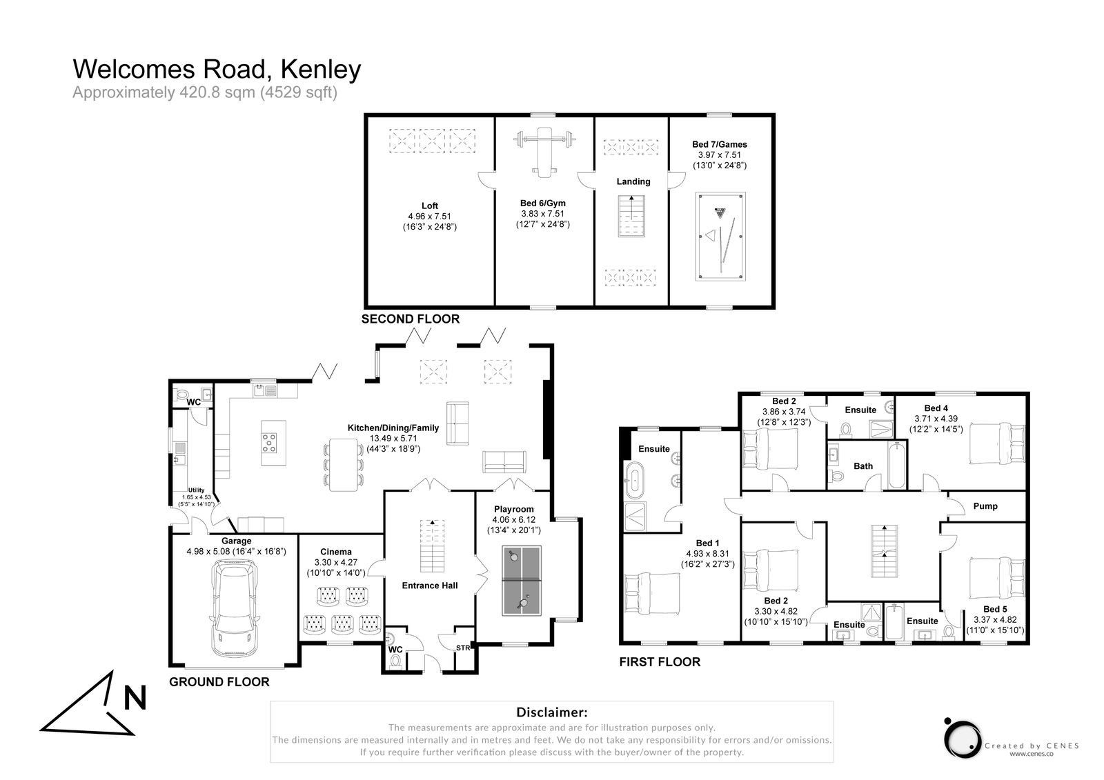 Welcomes Road, Kenley, CR8 5HA floorplan