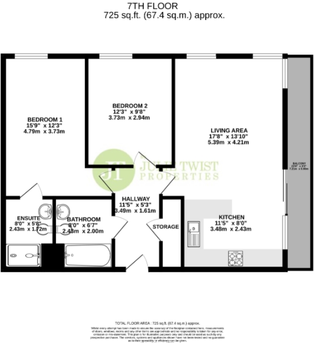 Cypress Place, New Century Park, Manchester floorplan