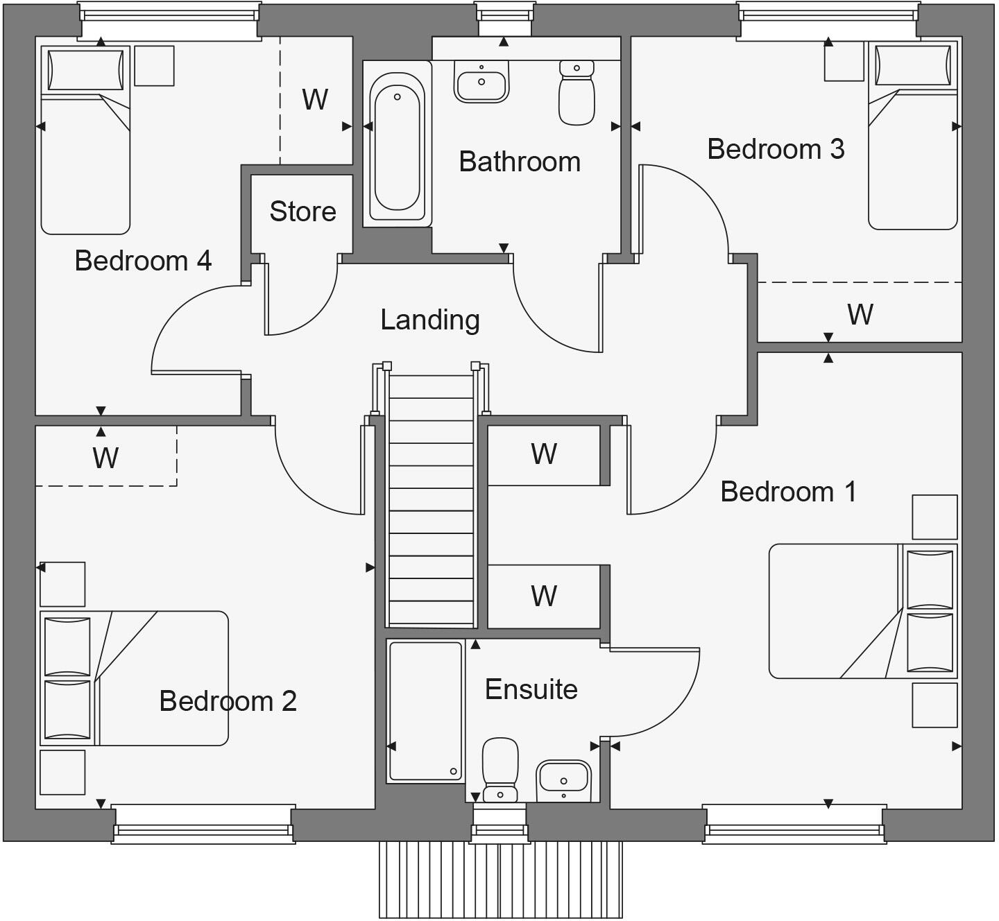 Manor Park, 
Simpson Road, 
Walton, 
MK7 7HZ floorplan