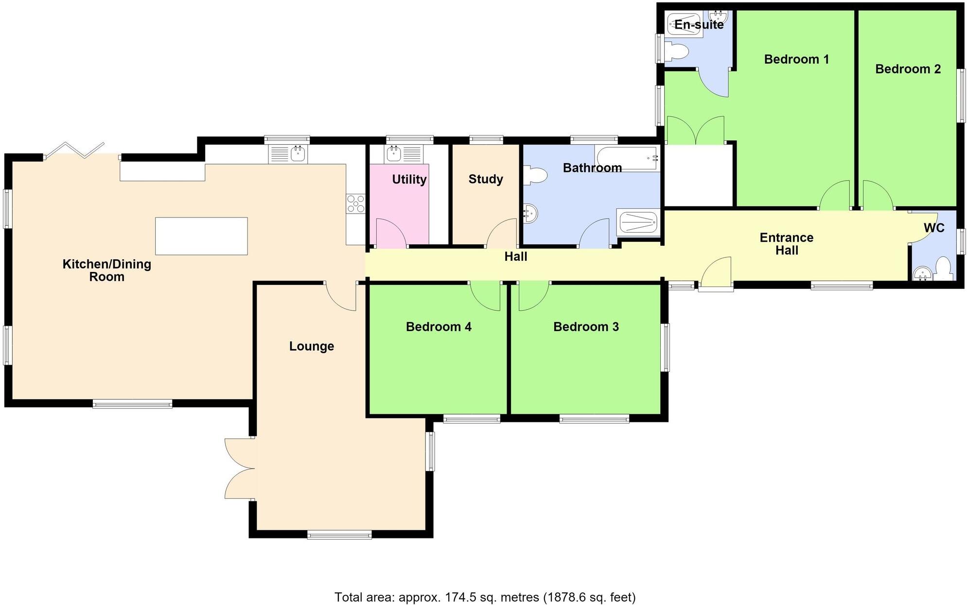Willington Road, Kirton End, PE20 floorplan