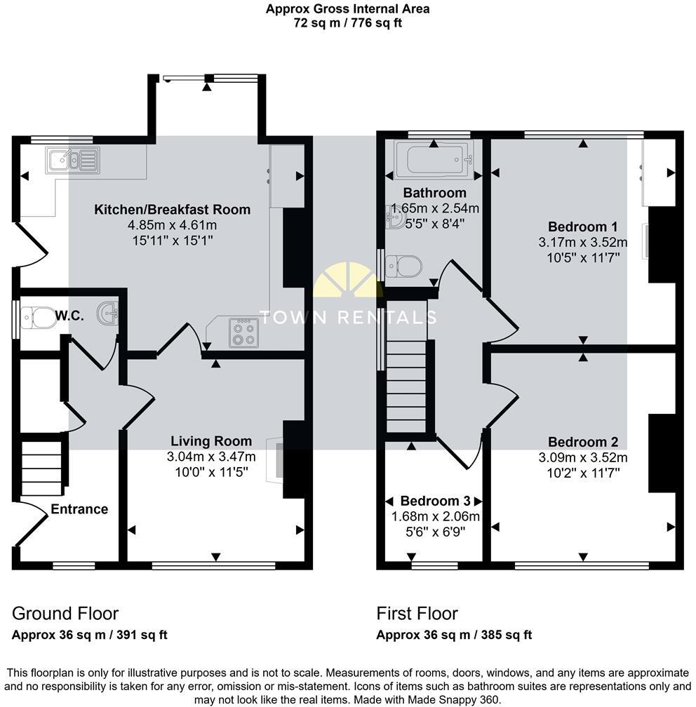 Brodrick Road, Eastbourne floorplan