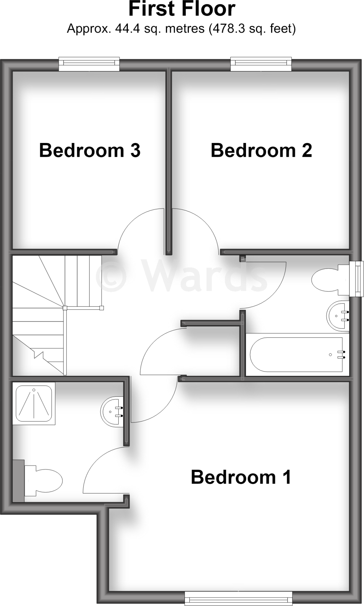 Brick Kiln Way, Rainham, Gillingham, Kent floorplan