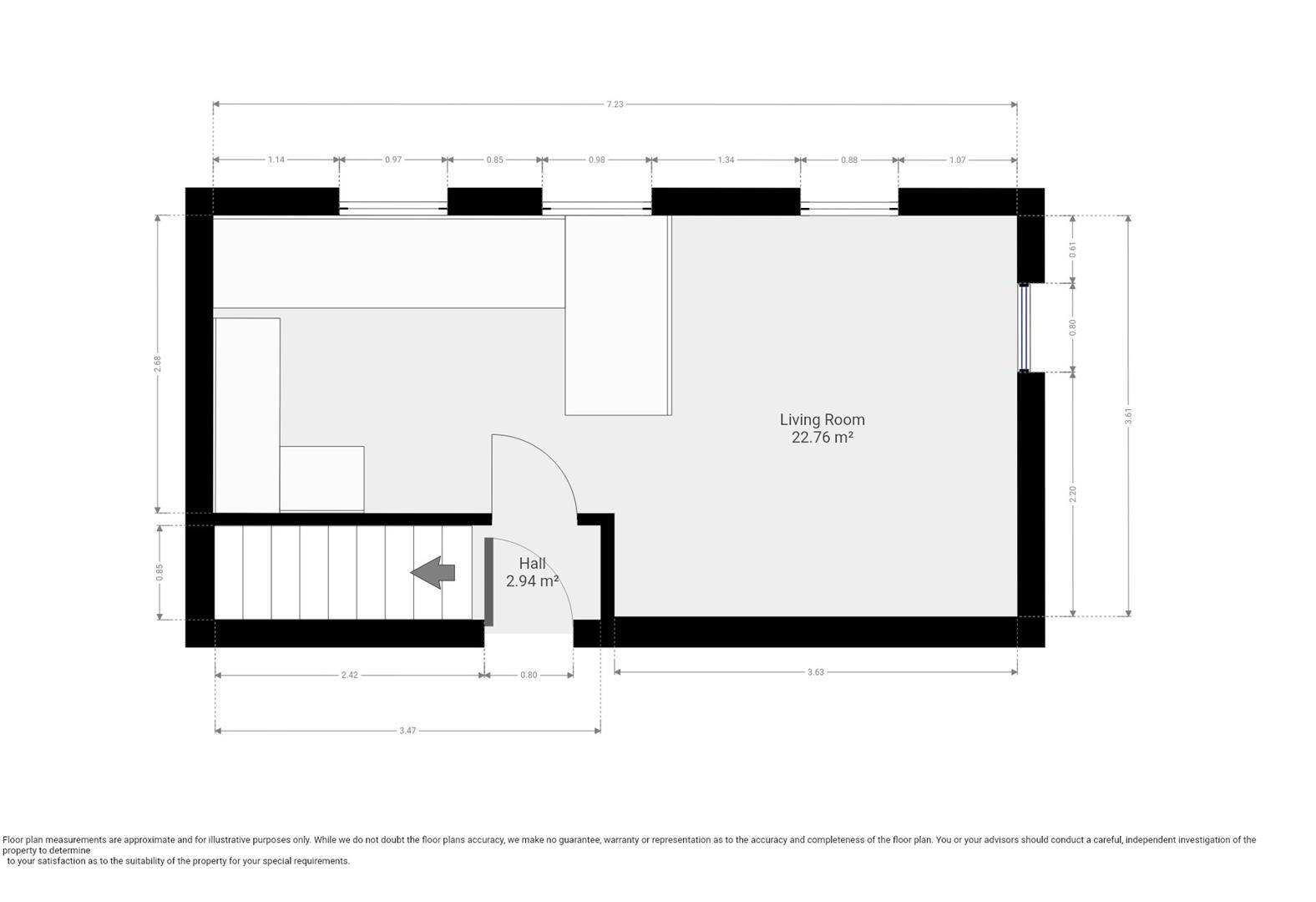 27/28 - Carholme Road - Student Apartment floorplan