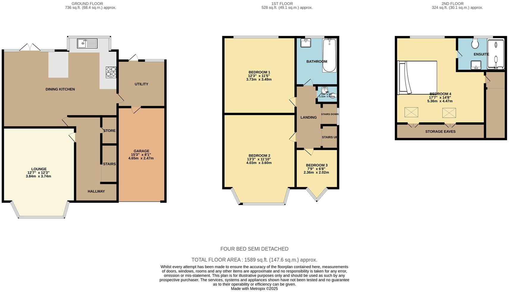 Malvern Road, Alkrington, Manchester floorplan