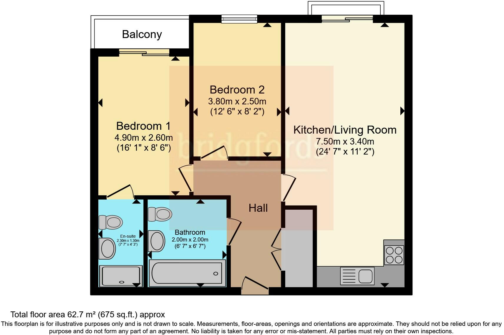 Waterhouse Apartments, 14 Worrall Street, Salford, Greater Manchester, M5 floorplan
