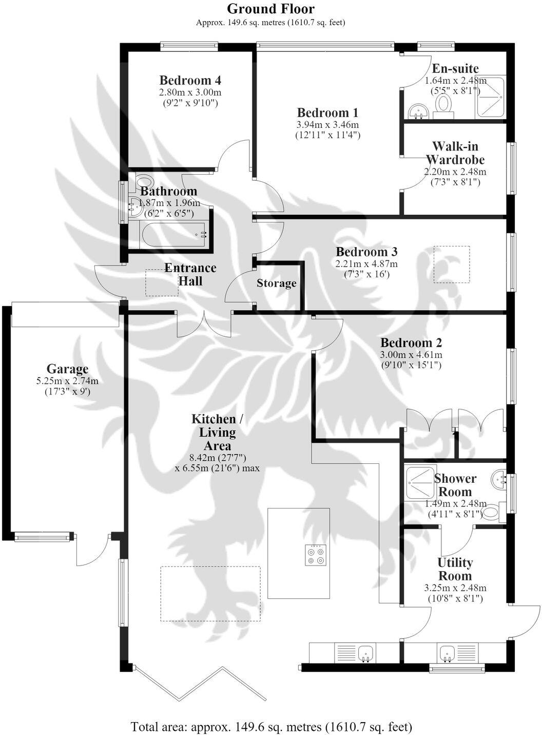 Manor Park, Great Somerford, SN15 floorplan