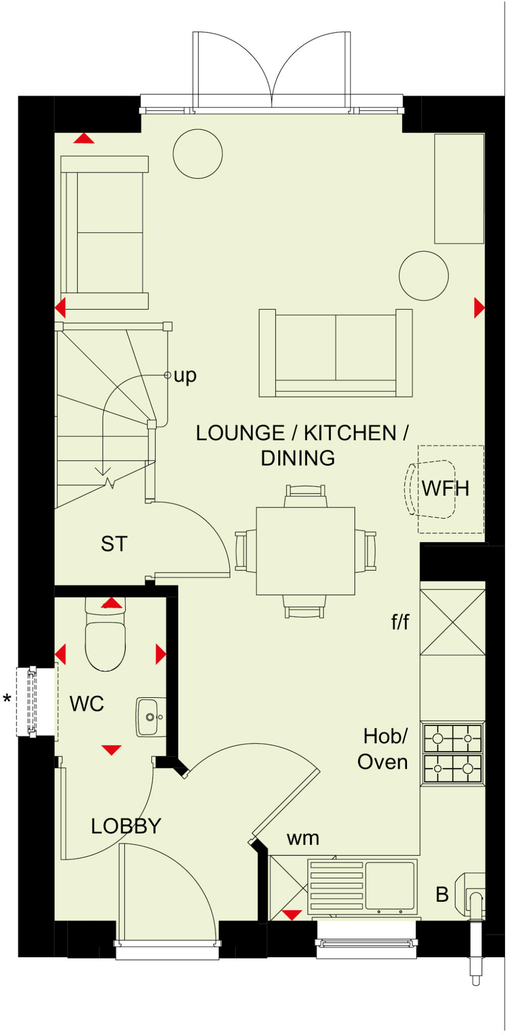 The Mount,
Frome,
Somerset, 
BA11 5BX floorplan