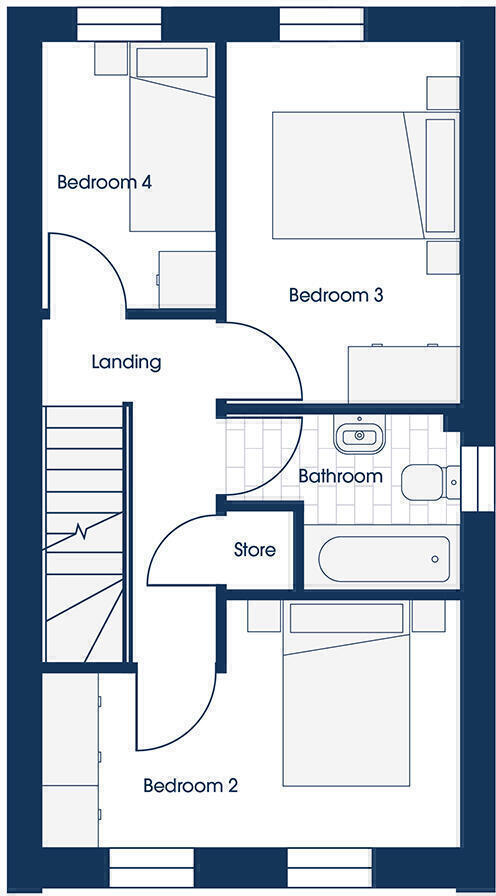 Feniscowles, 
Blackburn, 
BB2 5DD floorplan